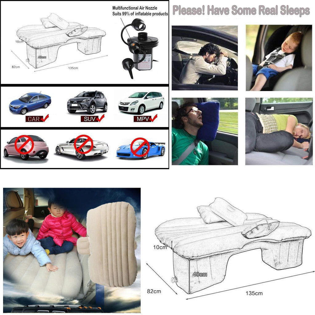 مرتبة La-riz هوائية للسيارة - Matelas Gonflable Voiture La-riz