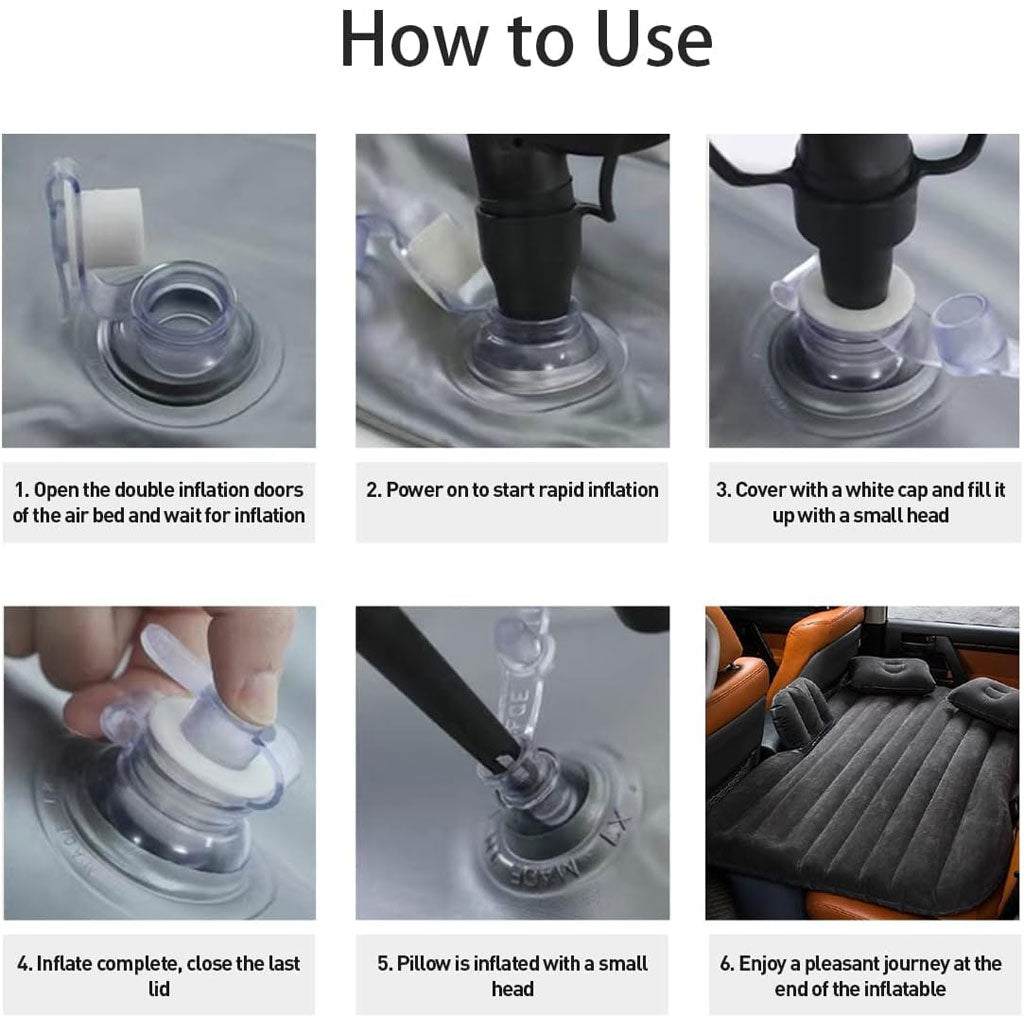 مرتبة La-riz هوائية للسيارة - Matelas Gonflable Voiture La-riz