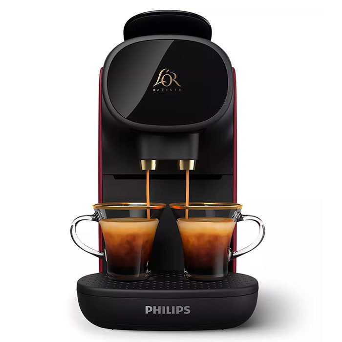 آلة قهوة كبسولات L'OR Barista أحمر - Philips - Machine à Café Capsules L'OR Barista Rouge - Philips