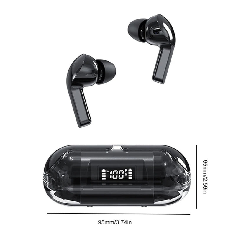 Écouteurs sans fil Bluetooth 5 couleur noir DUNTH DU-T152