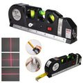 مستوى ليزر 4 في 1 Fixit Level Pro 3 مع شريط قياس 8 أقدام - Niveau Laser 4-en-1 Fixit Level Pro 3 avec Mètre Ruban 8 Pieds