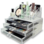 منظم مكياج أكريليك شفاف - Organisateur de maquillage acrylique transparent