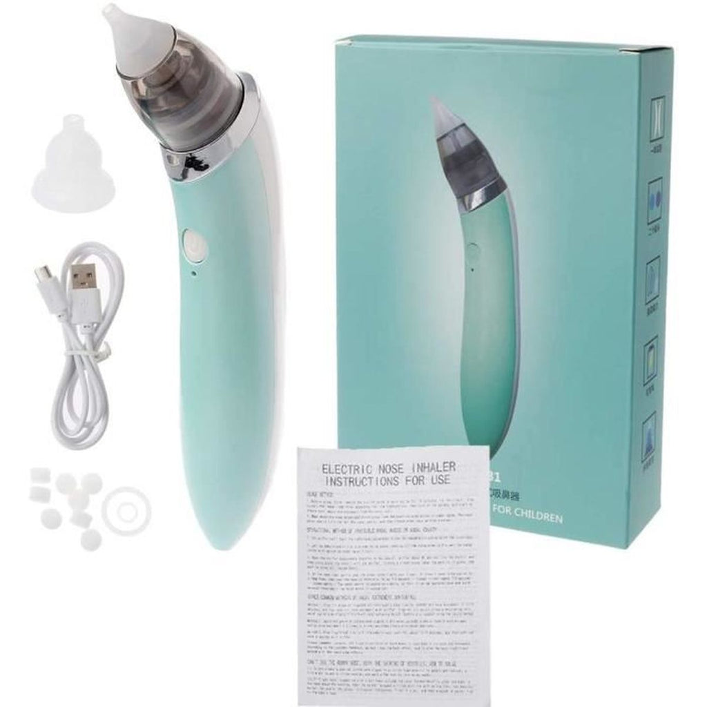 شفاطة الأنف الكهربائية للطفل 2 أحجام - Mouche Nez Aspirateur Nasal Électrique Bébé 2 Embouts