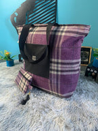 حقيبة يد نسائية كبيرة بسحاب مع محفظة - Sac à Main Femme Grande Capacité avec Portefeuille et Fermeture Éclair