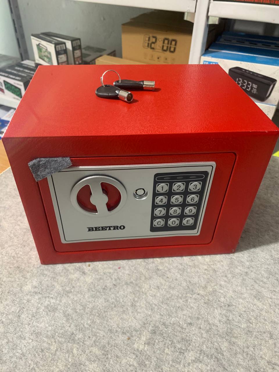 خزنة إلكترونية مع رمز أمان قابل للبرمجة - Coffre Fort Électronique avec Code de Sécurité Programmable