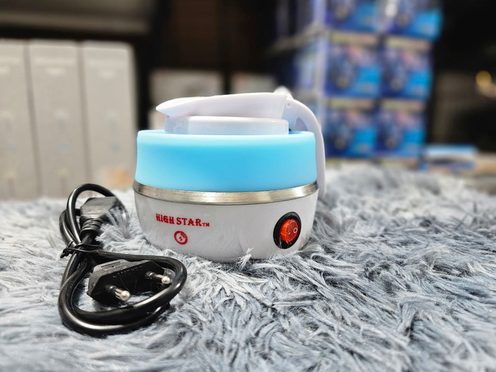 Bouilloire électrique pliable en silicone ,portable Avec indicateur de mise hors tension غلاية كهربائية قابلة للطي محمولة سيليكون