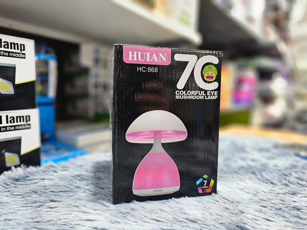 Lampe de chevet LED à capteur tactile Champignon à intensité variable RGB