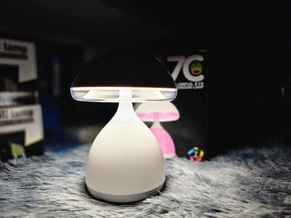 Lampe de chevet LED à capteur tactile Champignon à intensité variable RGB