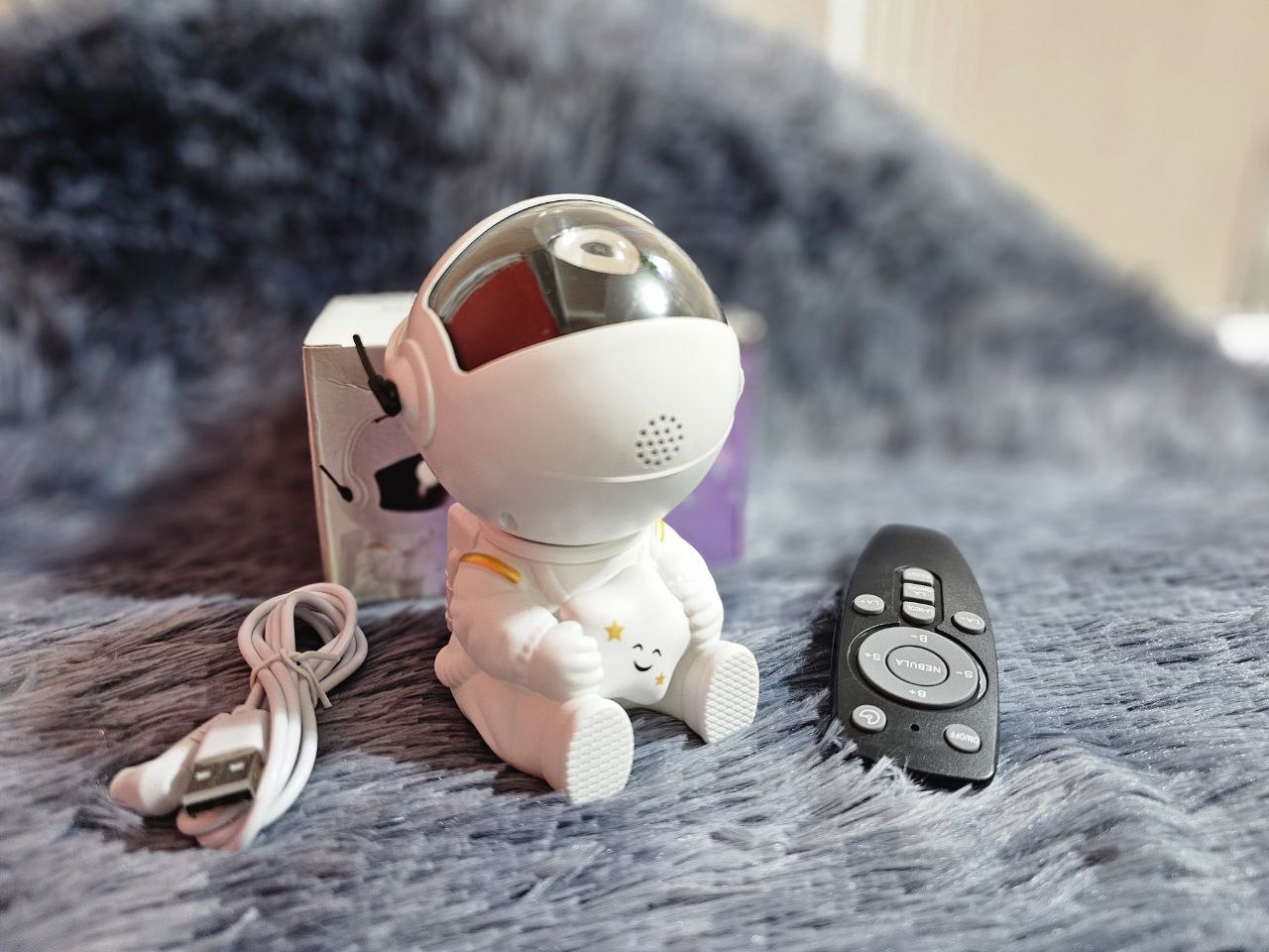 Projecteur LED Astronome Galaxy atmosphère étoilée, veilleuse LED pour chambre à coucher - مصباح رائد الفضاء