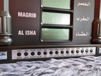 Horloge de prière Azan Affichage LED d’Al-Haramain HA-4028 - ساعة أذان الحرمين للصلاة