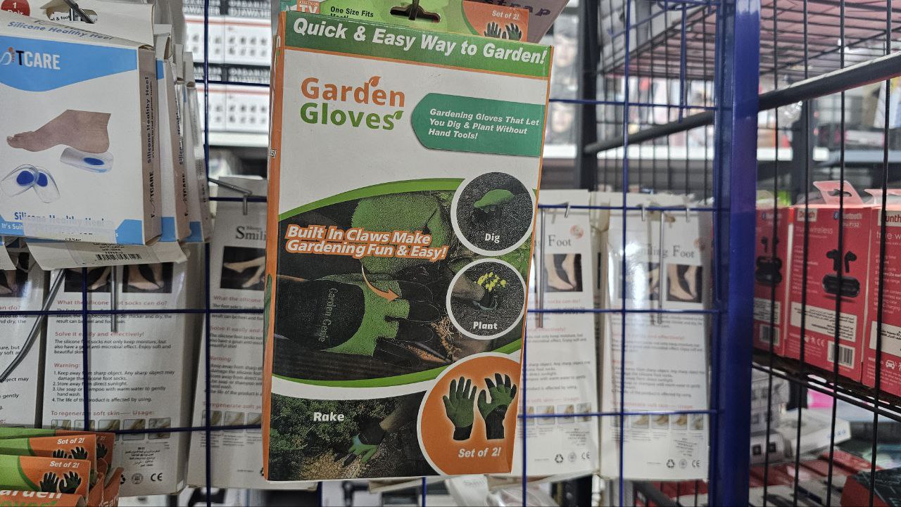 قفازات حدائق بمخالب للحفر والزراعة - Gants de Jardinage avec Griffes Intégrées