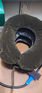 وسادة رقبة هوائية قابلة للنفخ 3 مستويات - Coussin Cervical Gonflable a 3 niveaux