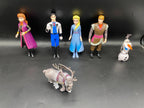 مجموعة شخصيات فروزن 6 قطع - إلسا، آنا، أولاف - Ensemble Figurines La Reine des Neiges 6 Personnages - Elsa, Anna, Olaf