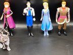 مجموعة شخصيات فروزن 6 قطع - إلسا، آنا، أولاف - Ensemble Figurines La Reine des Neiges 6 Personnages - Elsa, Anna, Olaf