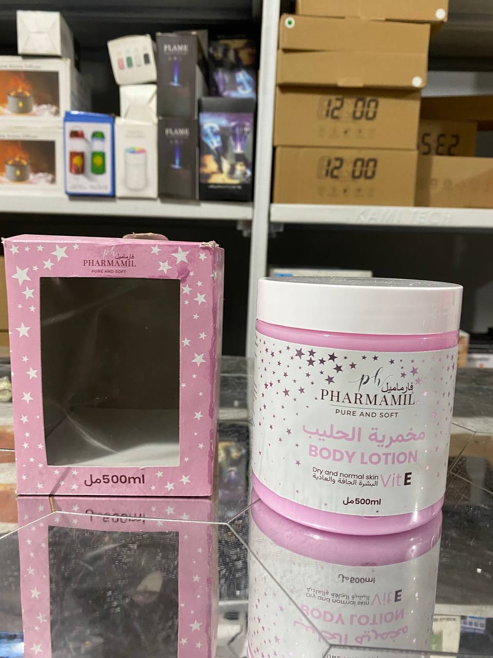 مخمرية بالحليب للجسم بعد الحمام بفيتامين E - Lotion Corporelle au Lait & Vitamine E Après Bain