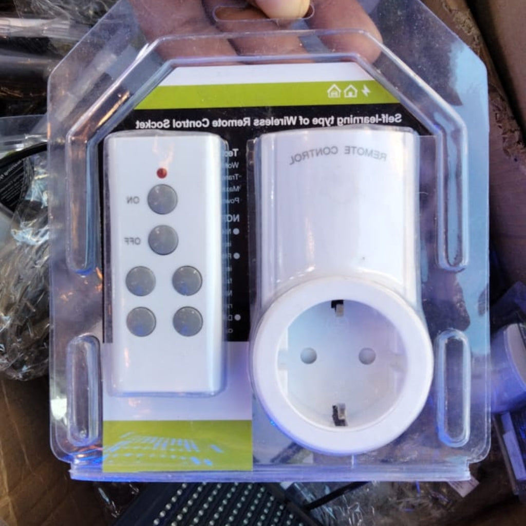 مقبس كهرباء ذكي لاسلكي مع ريموت تحكم عن بعد - Prise Intelligente Sans Fil avec Télécommande