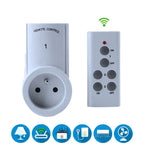 مقبس كهرباء ذكي لاسلكي مع ريموت تحكم عن بعد - Prise Intelligente Sans Fil avec Télécommande