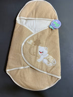 بطانية قماط دافئة وناعمة لحديثي الولادة بغطاء رأس - Gigoteuse d'Emmaillotage Chaude et Douce pour Nouveau-né avec Capuche