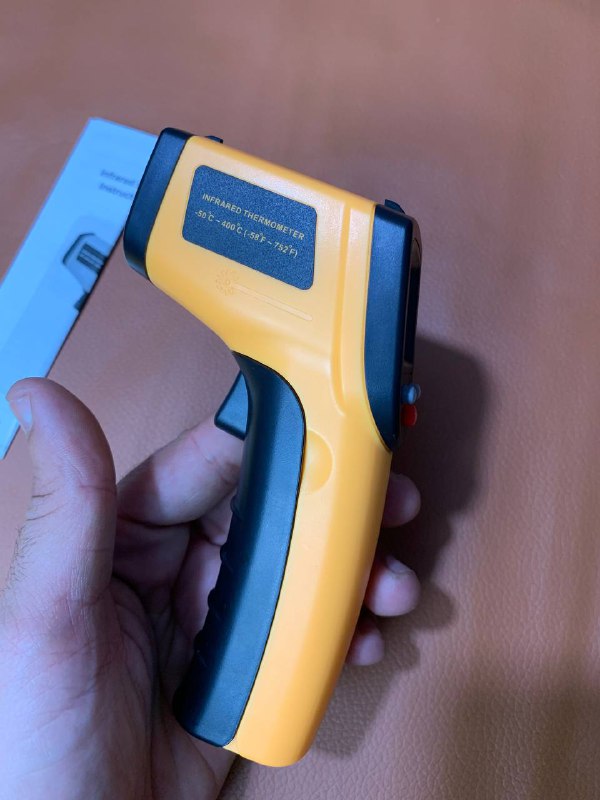 ميزان حرارة بالأشعة تحت الحمراء GM320 لقياس درجة حرارة الجسم - Thermomètre Infrarouge Corporel GM320