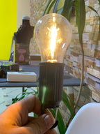 مصباح تخييم LED محمول Quickdz Shop، قابل لإعادة الشحن، مقاوم للماء، 3 أوضاع إضاءة T01 - Lampe de Camping LED Portable Quickdz Shop Rechargeable Étanche 3 Modes T01