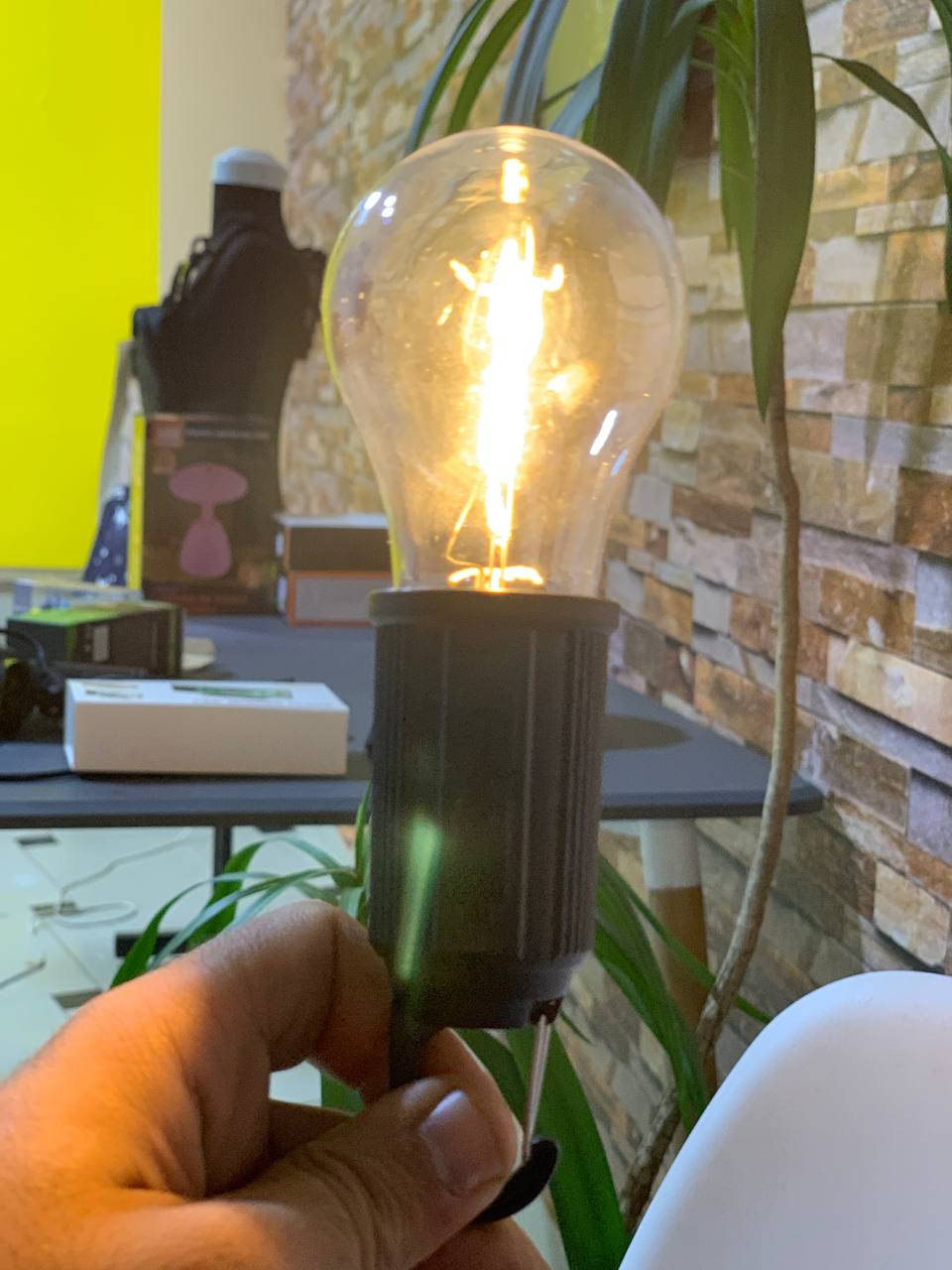 مصباح تخييم LED محمول Quickdz Shop، قابل لإعادة الشحن، مقاوم للماء، 3 أوضاع إضاءة T01 - Lampe de Camping LED Portable Quickdz Shop Rechargeable Étanche 3 Modes T01