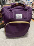 حقيبة حفاضات وسرير أطفال 3 في 1 قابلة للطي - Sac à dos à langer 3-en-1 pliable avec lit bébé