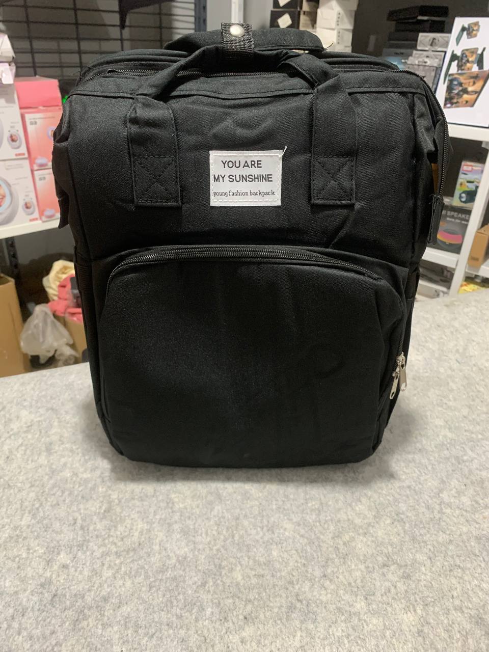 حقيبة حفاضات وسرير أطفال 3 في 1 قابلة للطي - Sac à dos à langer 3-en-1 pliable avec lit bébé