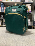 حقيبة حفاضات وسرير أطفال 3 في 1 قابلة للطي - Sac à dos à langer 3-en-1 pliable avec lit bébé