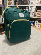 حقيبة حفاضات وسرير أطفال 3 في 1 قابلة للطي - Sac à dos à langer 3-en-1 pliable avec lit bébé