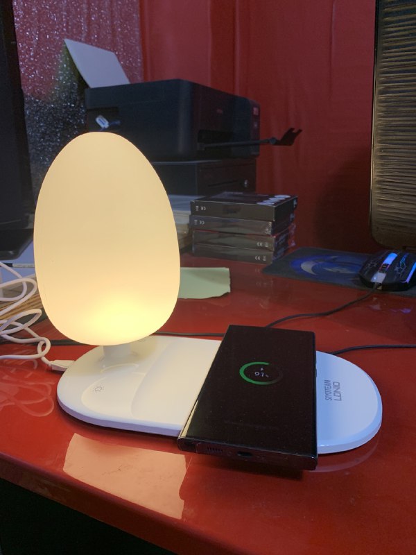 شاحن لاسلكي LDNIO Y3 مع مصباح ليلي 15W - Chargeur Sans Fil LDNIO Y3 avec Veilleuse 15W