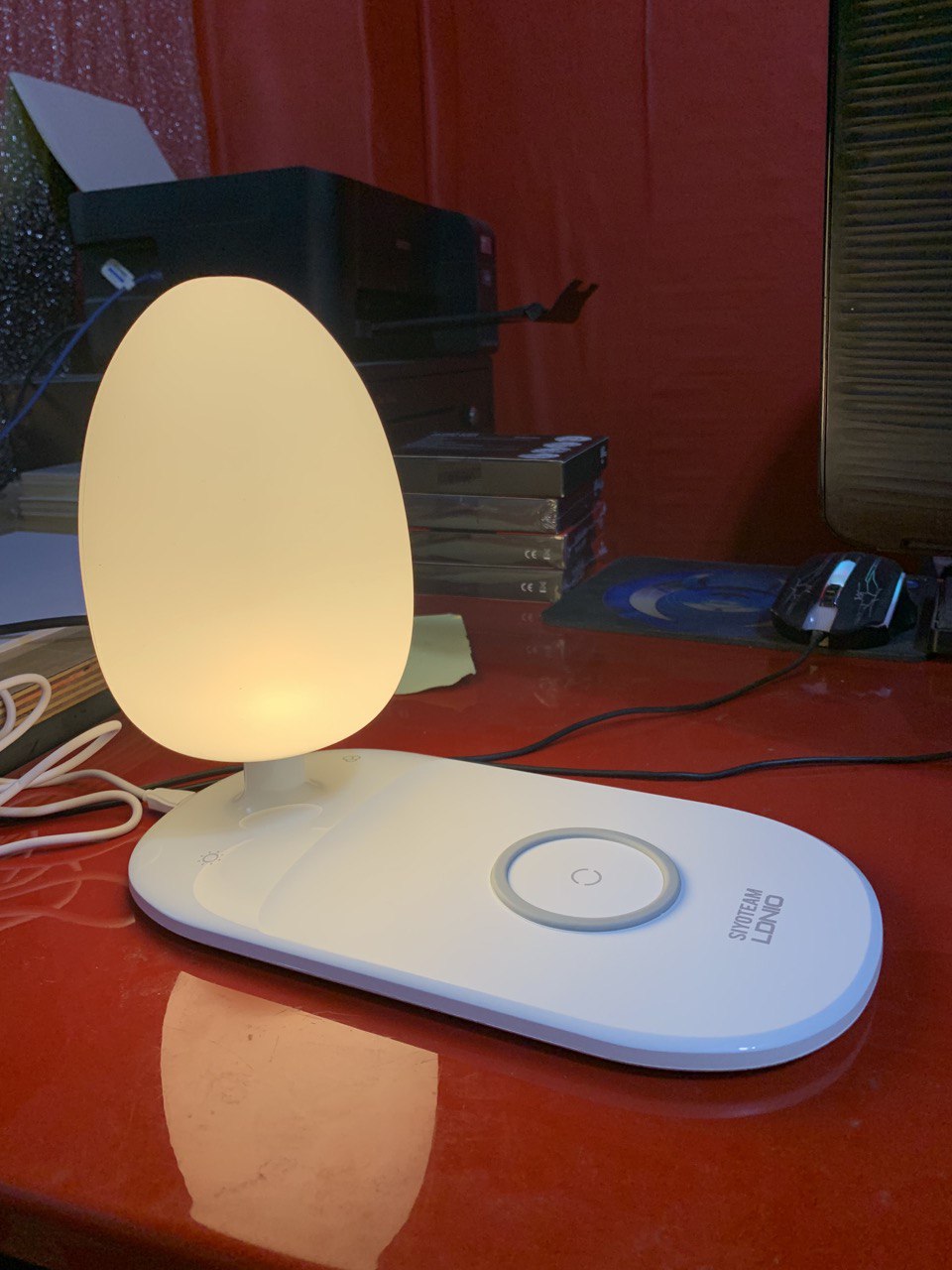 شاحن لاسلكي LDNIO Y3 مع مصباح ليلي 15W - Chargeur Sans Fil LDNIO Y3 avec Veilleuse 15W