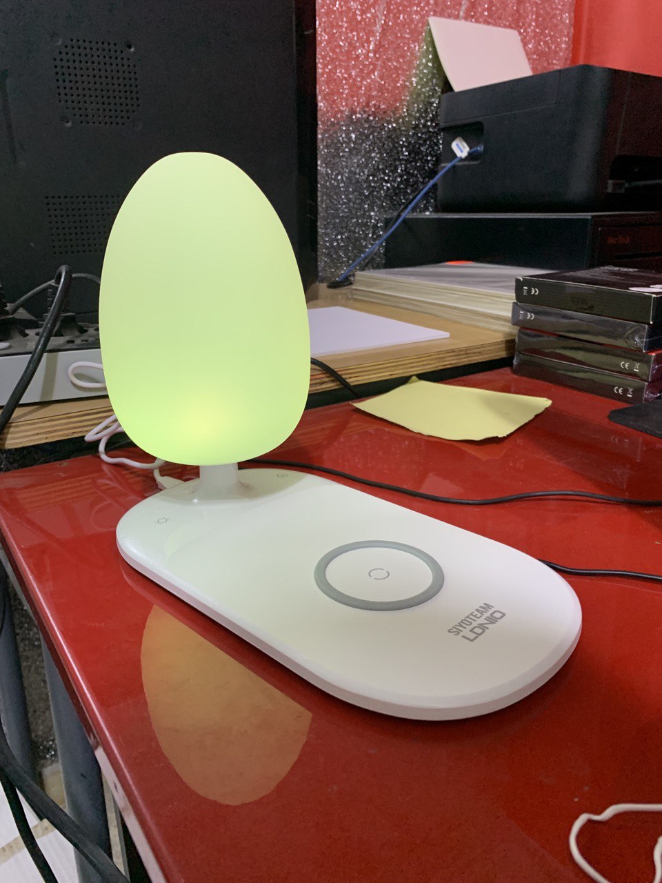 شاحن لاسلكي LDNIO Y3 مع مصباح ليلي 15W - Chargeur Sans Fil LDNIO Y3 avec Veilleuse 15W