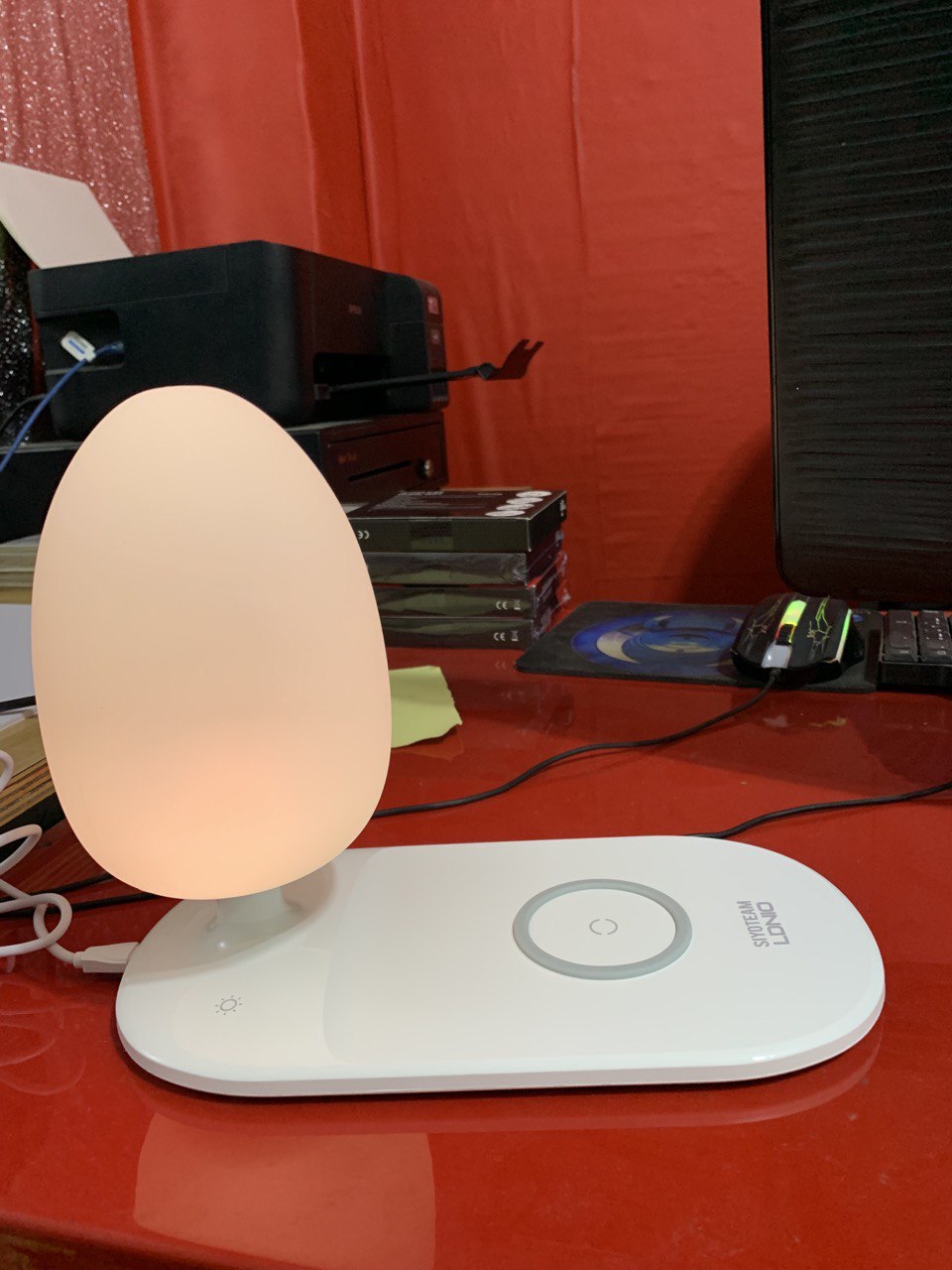 شاحن لاسلكي LDNIO Y3 مع مصباح ليلي 15W - Chargeur Sans Fil LDNIO Y3 avec Veilleuse 15W