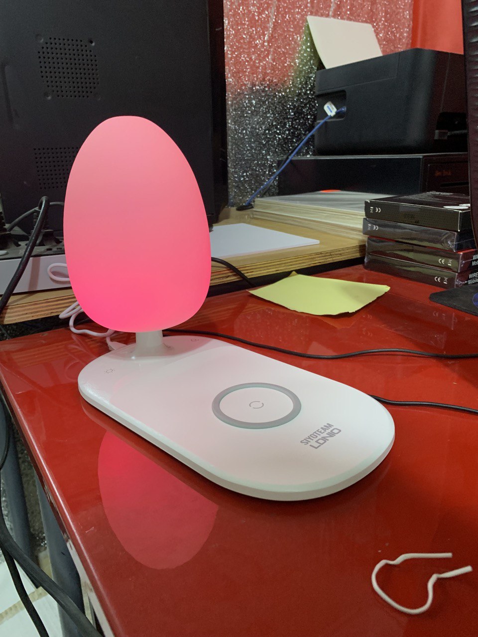 شاحن لاسلكي LDNIO Y3 مع مصباح ليلي 15W - Chargeur Sans Fil LDNIO Y3 avec Veilleuse 15W