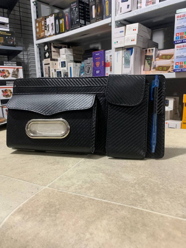 منظم حاجب شمس السيارة متعدد الوظائف من Quickdz Shop - Organisateur Pare-Soleil Voiture Universel Quickdz Shop avec Étui à Lunettes