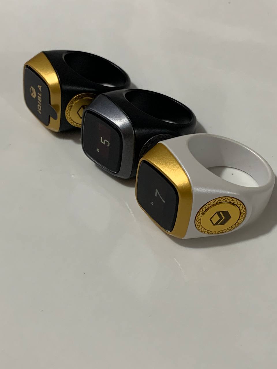 خاتم التسبيح الذكي Zikr1 IQIBLA - عداد إلكتروني بلوتوث - Bague de Tasbih Intelligente Zikr1 IQIBLA - Compteur Électronique Bluetooth