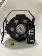 جهاز عرض ليزر RGB دوار 6 في 1 مع ستروب للمسرح والديسكو - Projecteur Laser RGB Rotatif 6-en-1 Effets Stroboscope DJ Scène