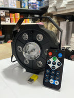 جهاز عرض ليزر RGB دوار 6 في 1 مع ستروب للمسرح والديسكو - Projecteur Laser RGB Rotatif 6-en-1 Effets Stroboscope DJ Scène