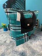 حقيبة يد نسائية كبيرة بسحاب مع محفظة - Sac à Main Femme Grande Capacité avec Portefeuille et Fermeture Éclair