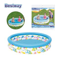 مسبح دائري قابل للنفخ للأطفال 1.02x0.25 متر Bestway 51008 - Piscine Gonflable Ronde Enfants 1.02x0.25m Bestway 51008