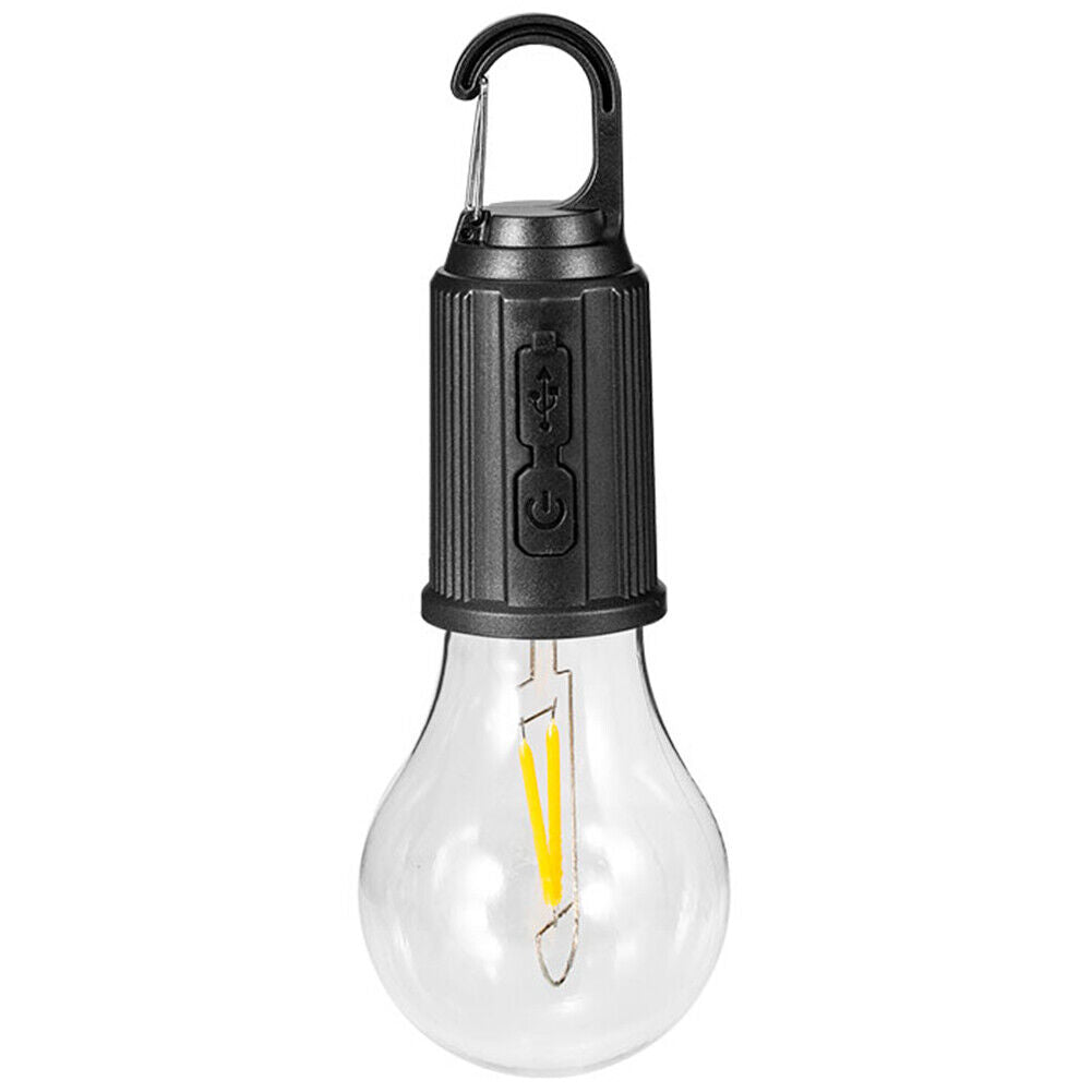 مصباح تخييم LED محمول Quickdz Shop، قابل لإعادة الشحن، مقاوم للماء، 3 أوضاع إضاءة T01 - Lampe de Camping LED Portable Quickdz Shop Rechargeable Étanche 3 Modes T01