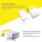 بروجيكتور منزلي Borrego YG300 1080P Full HD محمول - Projecteur Home Cinéma Borrego YG300 Full HD 1080P Portable