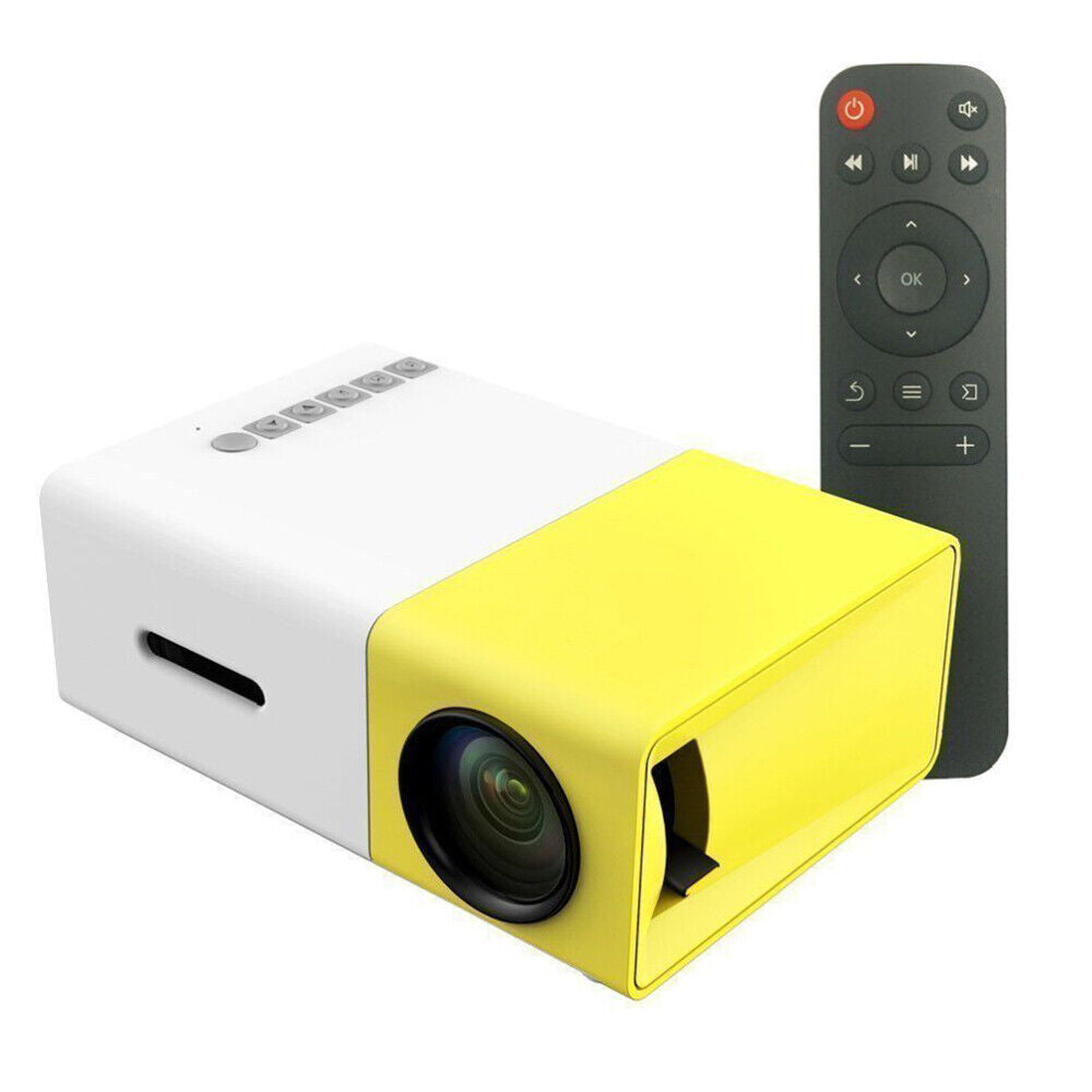 بروجيكتور منزلي Borrego YG300 1080P Full HD محمول - Projecteur Home Cinéma Borrego YG300 Full HD 1080P Portable