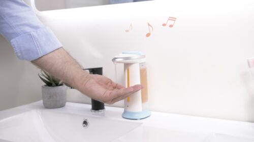 موزع صابون أوتوماتيكي بدون لمس 350 مل - Distributeur de savon automatique sans contact 350 ml