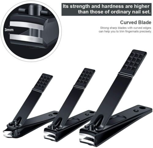 مجموعة قصافة أظافر احترافية 16 قطعة من الستانلس ستيل - Kit Professionnel 16 Pièces de Coupe-Ongles en Acier Inoxydable