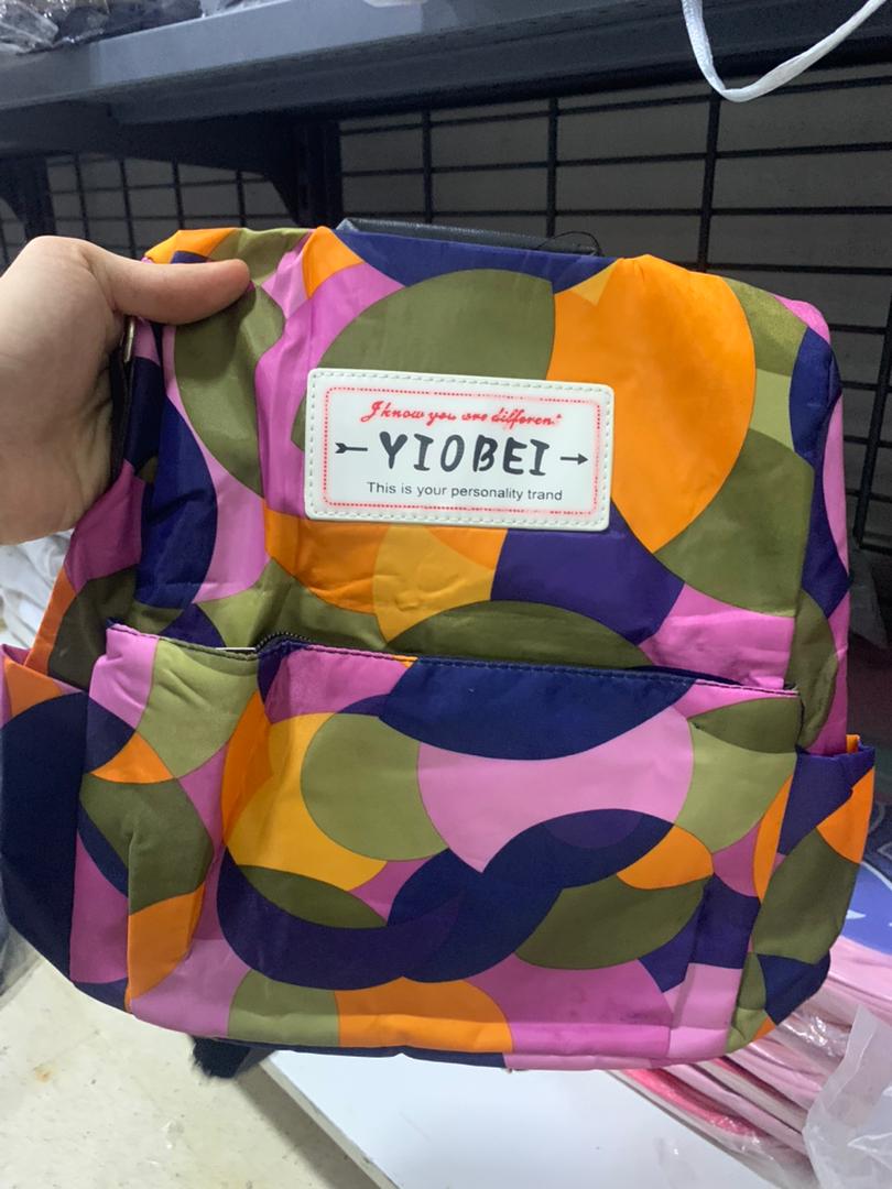 حقيبة ظهر نسائية أكسفورد مضادة للسرقة ومقاومة للماء - متعددة الألوان - Sac à dos femme Oxford Antivol Étanche Multicolore