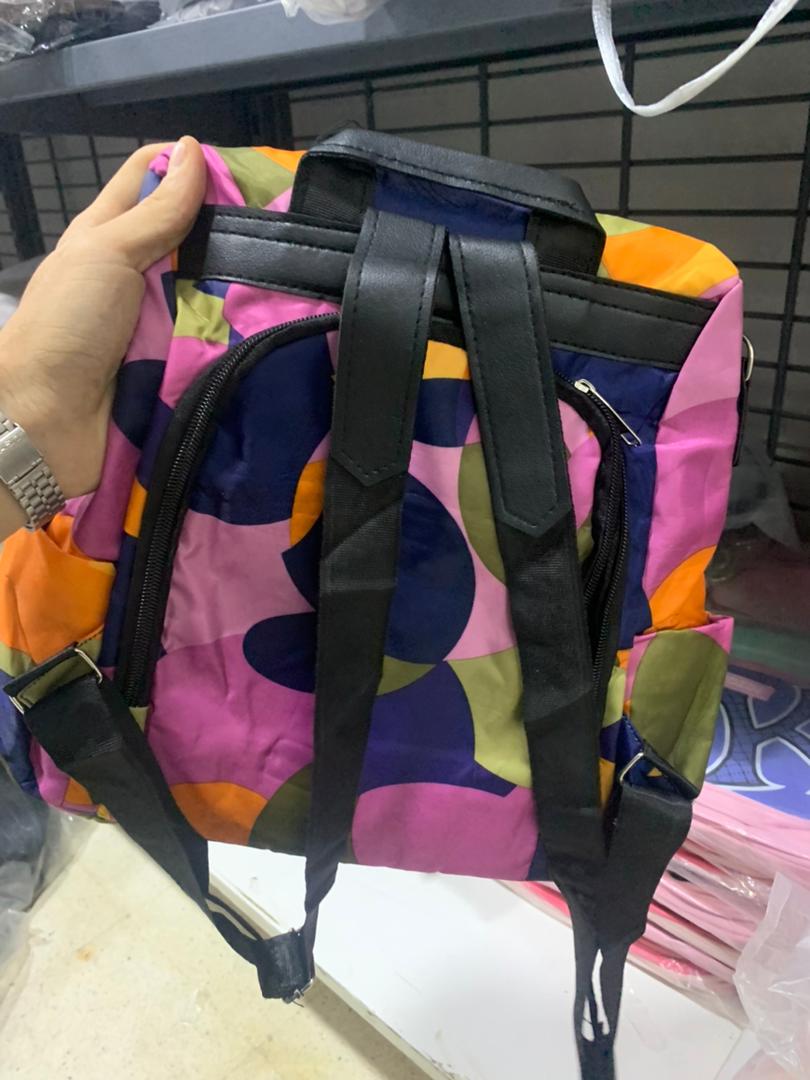 حقيبة ظهر نسائية أكسفورد مضادة للسرقة ومقاومة للماء - متعددة الألوان - Sac à dos femme Oxford Antivol Étanche Multicolore