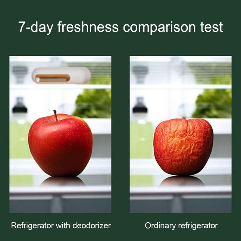 Purificateur d'air pour réfrigérateur et stérilisateur , désodorisant , garde les aliments et la fraîcheur منقي ومعقم هواء الثلاجة، ومزيل الروائح الكريهة، ويحافظ على الطعام طازجًا