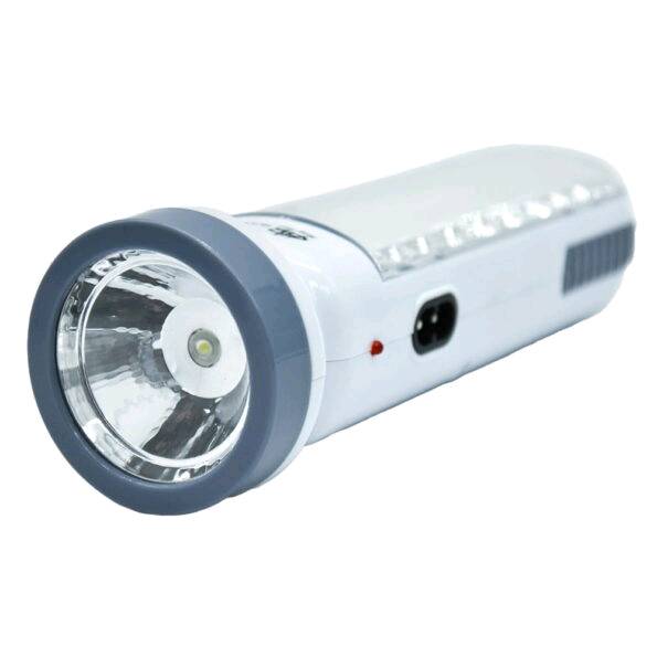 مصباح كشاف LED شمسي قابل للشحن USB SH-189-2 - Lampe Torche LED Solaire Rechargeable USB SH-189-2