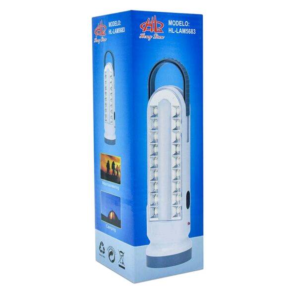 مصباح كشاف LED شمسي قابل للشحن USB SH-189-2 - Lampe Torche LED Solaire Rechargeable USB SH-189-2